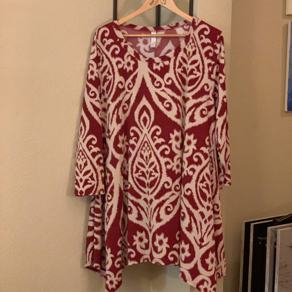 Paisley Grace pullover dress